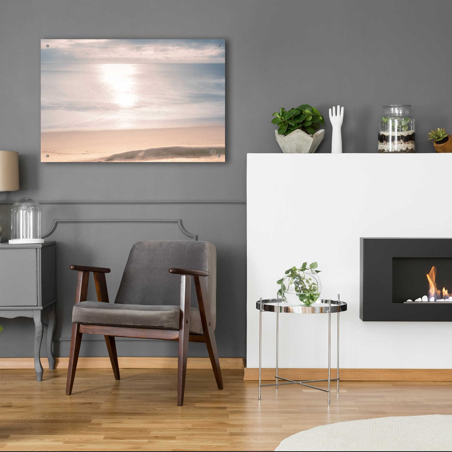 Epic Art 'Smooth Waters' by Nathan Larson, Acrylic Glass Wall Art,36x24