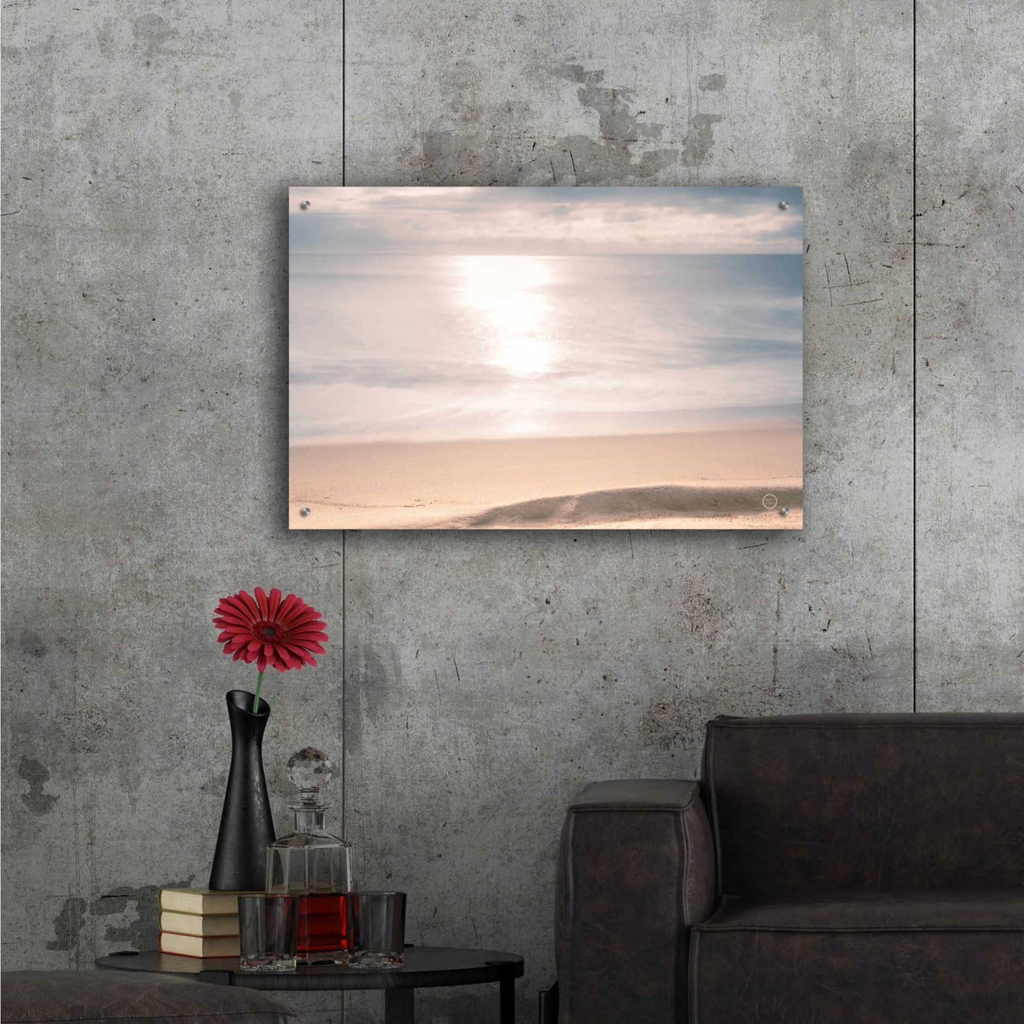 Epic Art 'Smooth Waters' by Nathan Larson, Acrylic Glass Wall Art,36x24