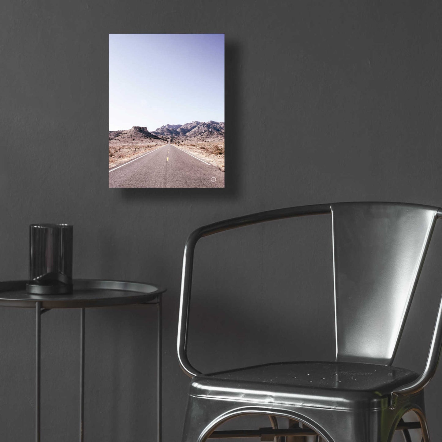 Epic Art 'Dusty Desert Dreams Road' by Nathan Larson, Acrylic Glass Wall Art,12x16