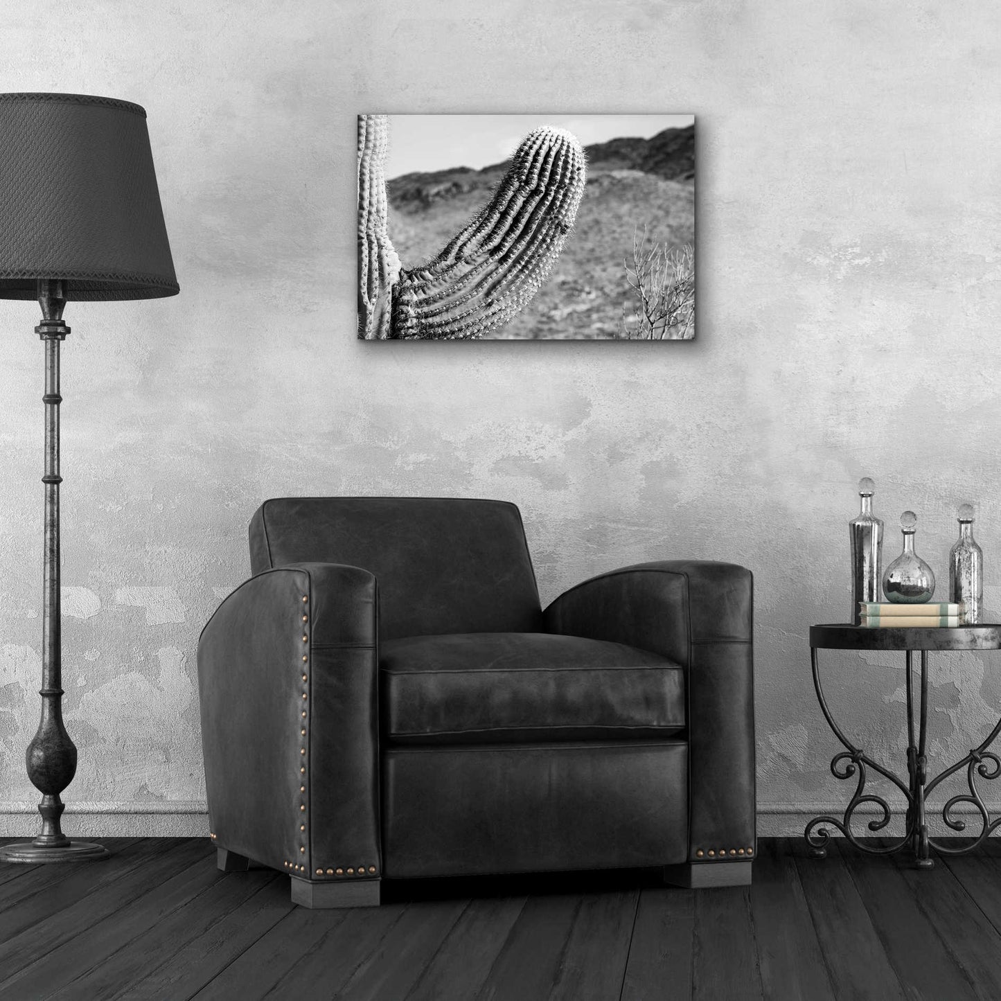 Epic Art 'Saguaro' by Nathan Larson, Acrylic Glass Wall Art,24x16