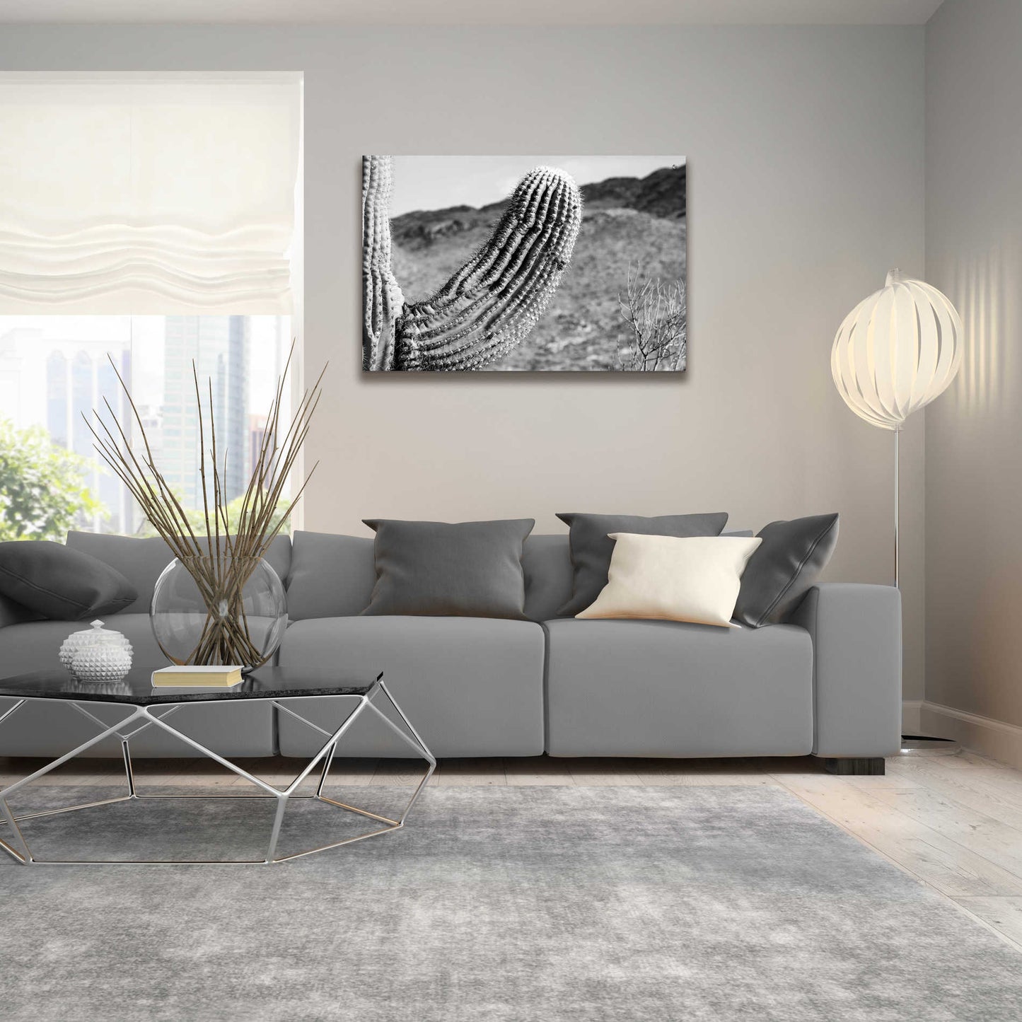 Epic Art 'Saguaro' by Nathan Larson, Acrylic Glass Wall Art,36x24