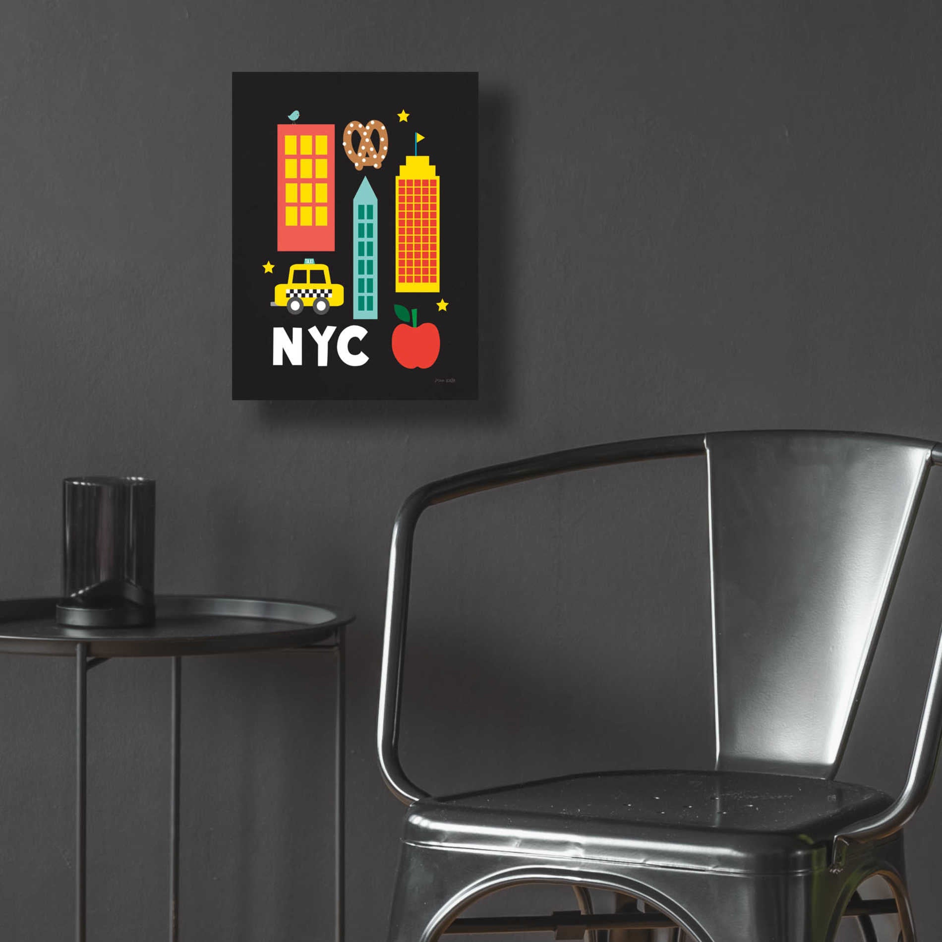 Epic Art 'City Fun NYC' by Ann Kelle Designs, Acrylic Glass Wall Art,12x16