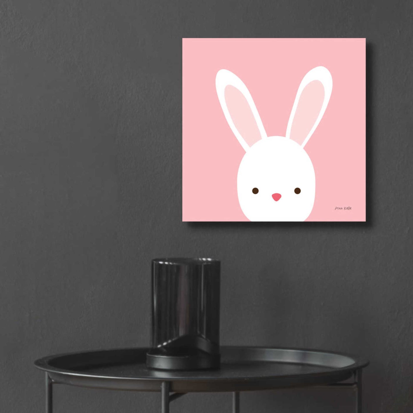 Epic Art 'Cuddly Bunny' by Ann Kelle Designs, Acrylic Glass Wall Art,12x12