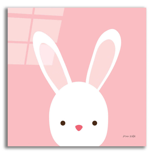 Epic Art 'Cuddly Bunny' by Ann Kelle Designs, Acrylic Glass Wall Art