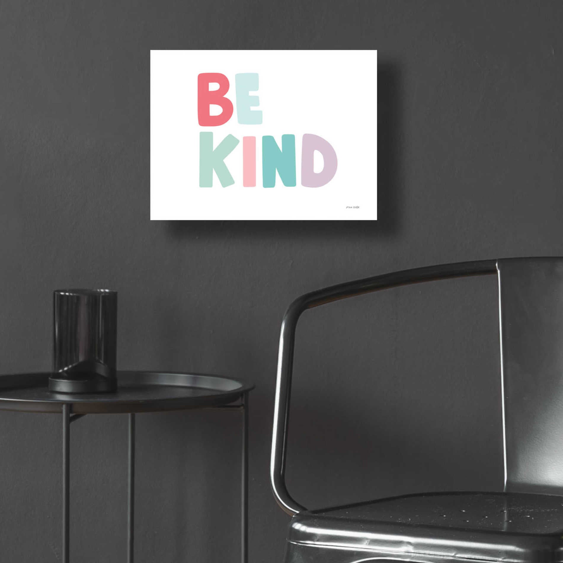 Epic Art 'Be Kind' by Ann Kelle Designs, Acrylic Glass Wall Art,16x12