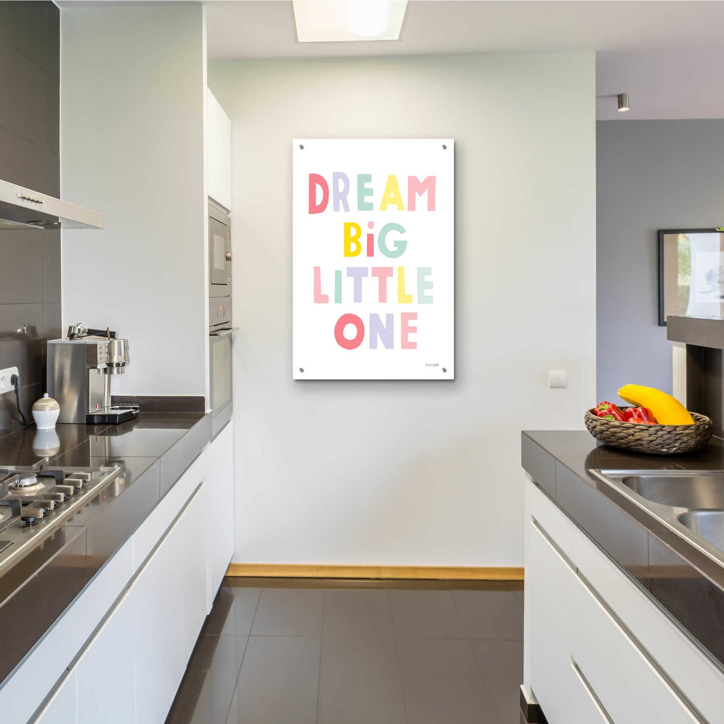 Epic Art 'Dream Big Little One' by Ann Kelle Designs, Acrylic Glass Wall Art,24x36