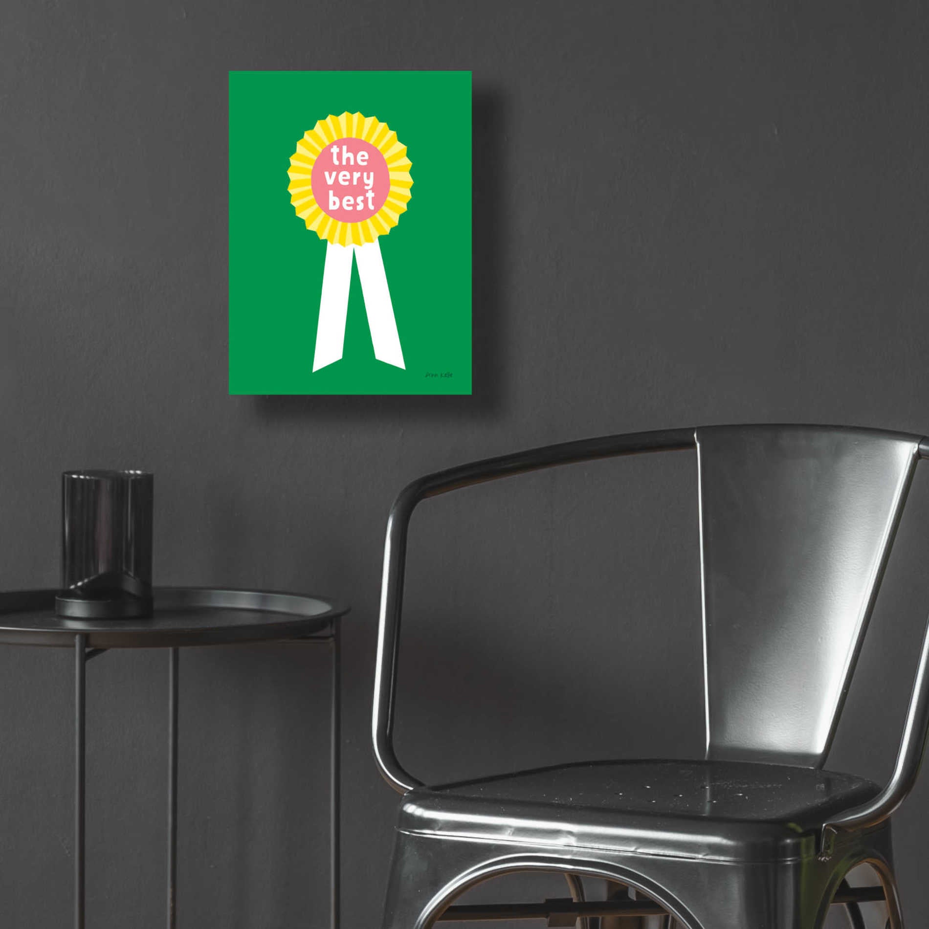 Epic Art 'Very Best Award' by Ann Kelle Designs, Acrylic Glass Wall Art,12x16