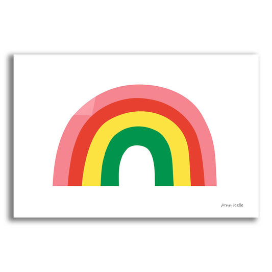 Epic Art 'Rainbow I' by Ann Kelle Designs, Acrylic Glass Wall Art