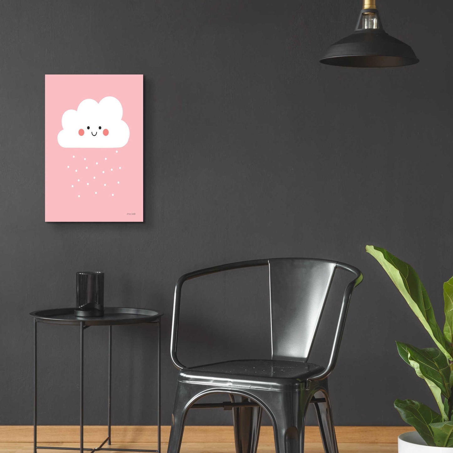 Epic Art 'Happy Cloud I' by Ann Kelle Designs, Acrylic Glass Wall Art,16x24