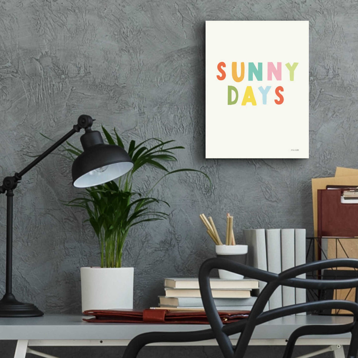 Epic Art 'Sunny Days' by Ann Kelle Designs, Acrylic Glass Wall Art,12x16