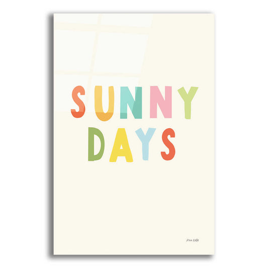 Epic Art 'Sunny Days' by Ann Kelle Designs, Acrylic Glass Wall Art