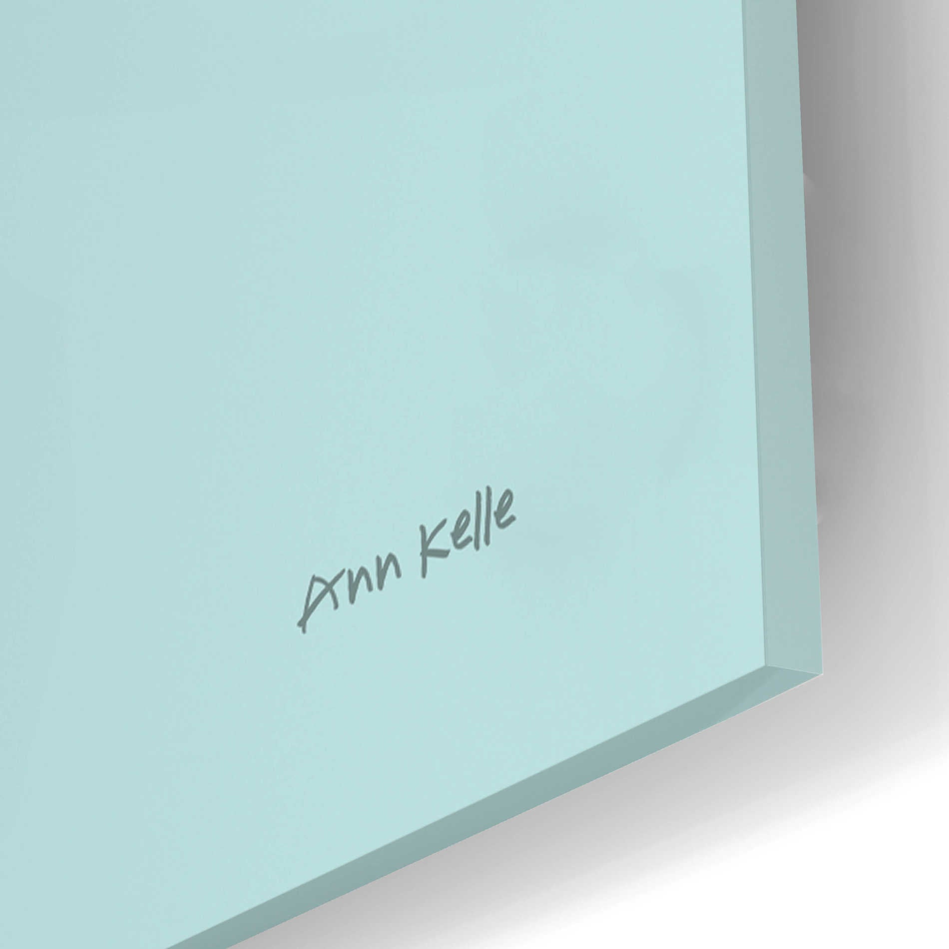 Epic Art 'Summer Bathing Suits Blue' by Ann Kelle Designs, Acrylic Glass Wall Art,16x24