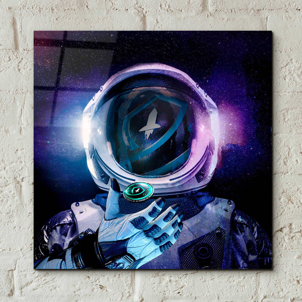 Epic Art 'SafeMoon Crypto,' Acrylic Wall Art,12x12