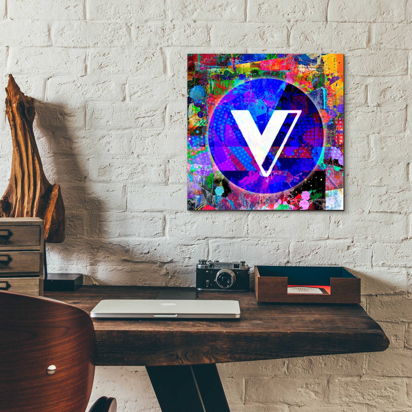 Epic Art 'VGX-Voyager Crypto,' Acrylic Wall Art,12x12