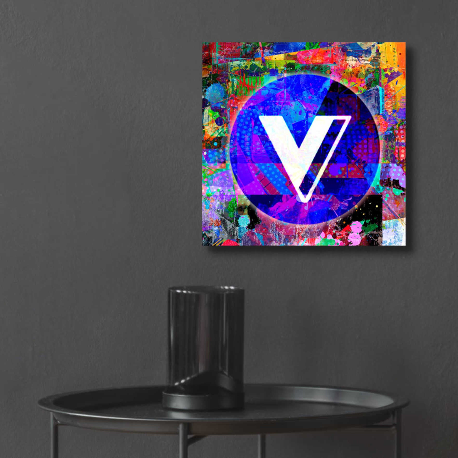 Epic Art 'VGX-Voyager Crypto,' Acrylic Wall Art,12x12