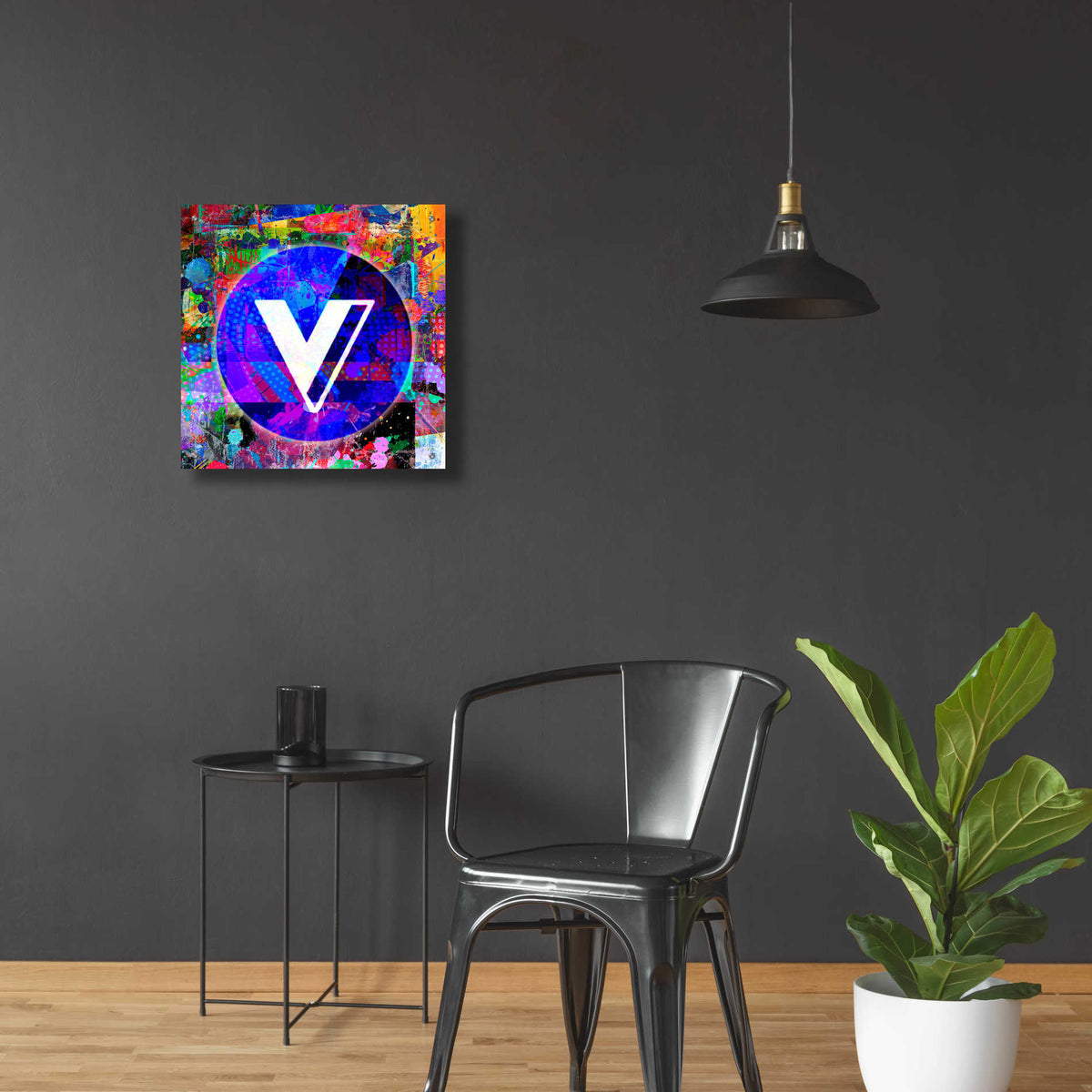 Epic Art 'VGX-Voyager Crypto,' Acrylic Wall Art,24x24
