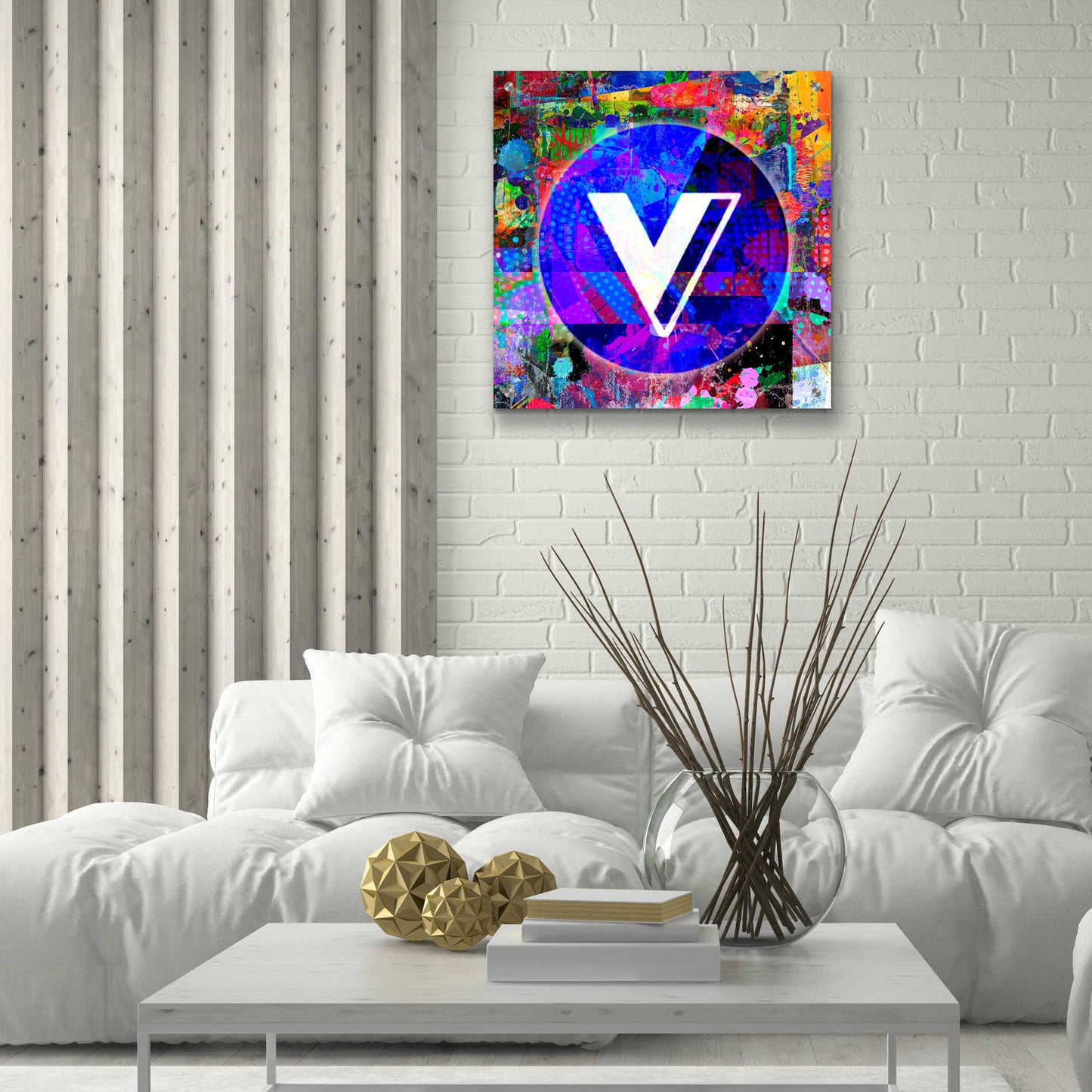 Epic Art 'VGX-Voyager Crypto,' Acrylic Wall Art,24x24