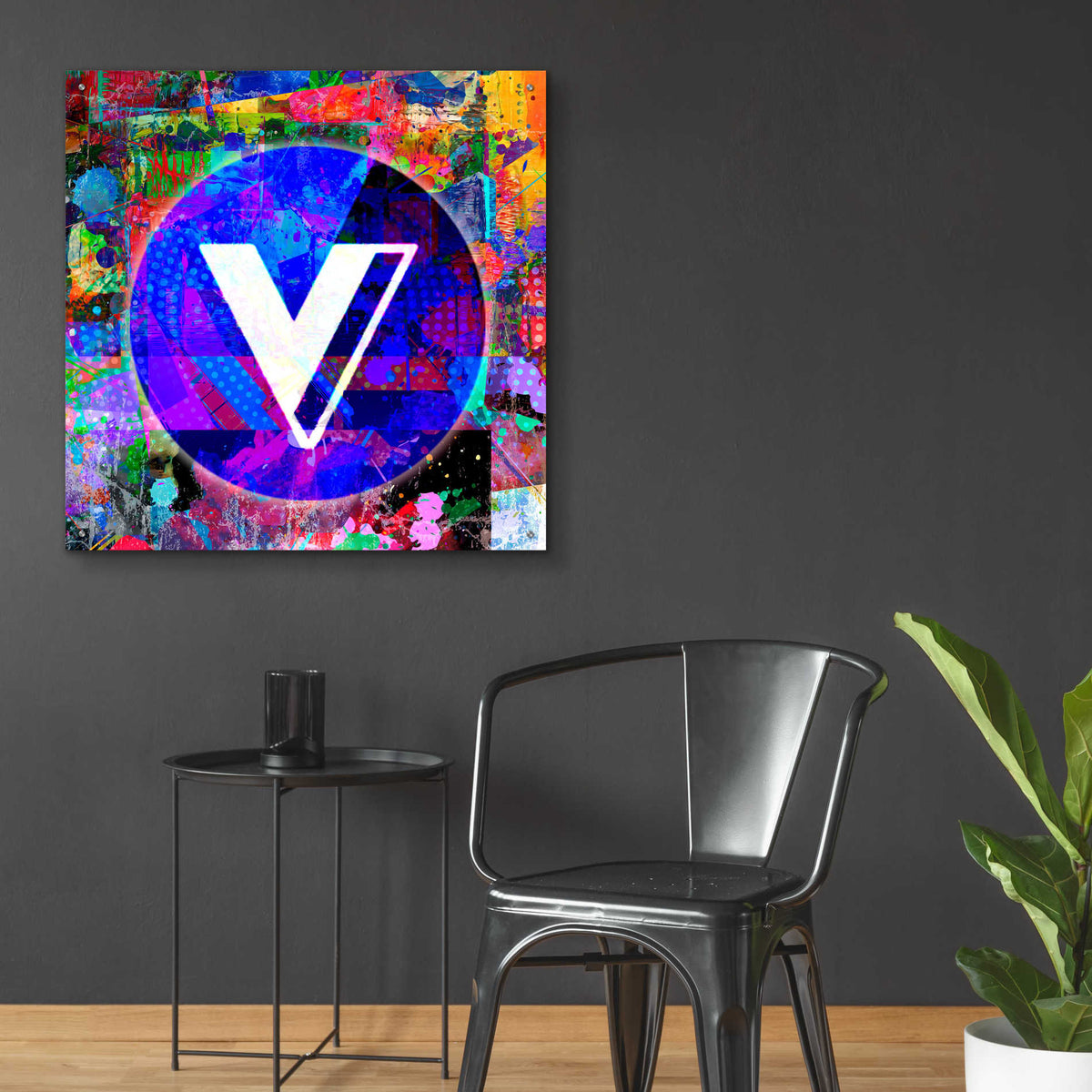 Epic Art 'VGX-Voyager Crypto,' Acrylic Wall Art,36x36