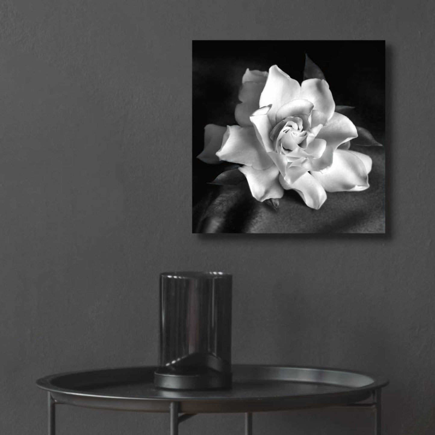 Epic Art 'Gardenia' by Debra Van Swearingen, Acrylic Glass Wall Art,12x12