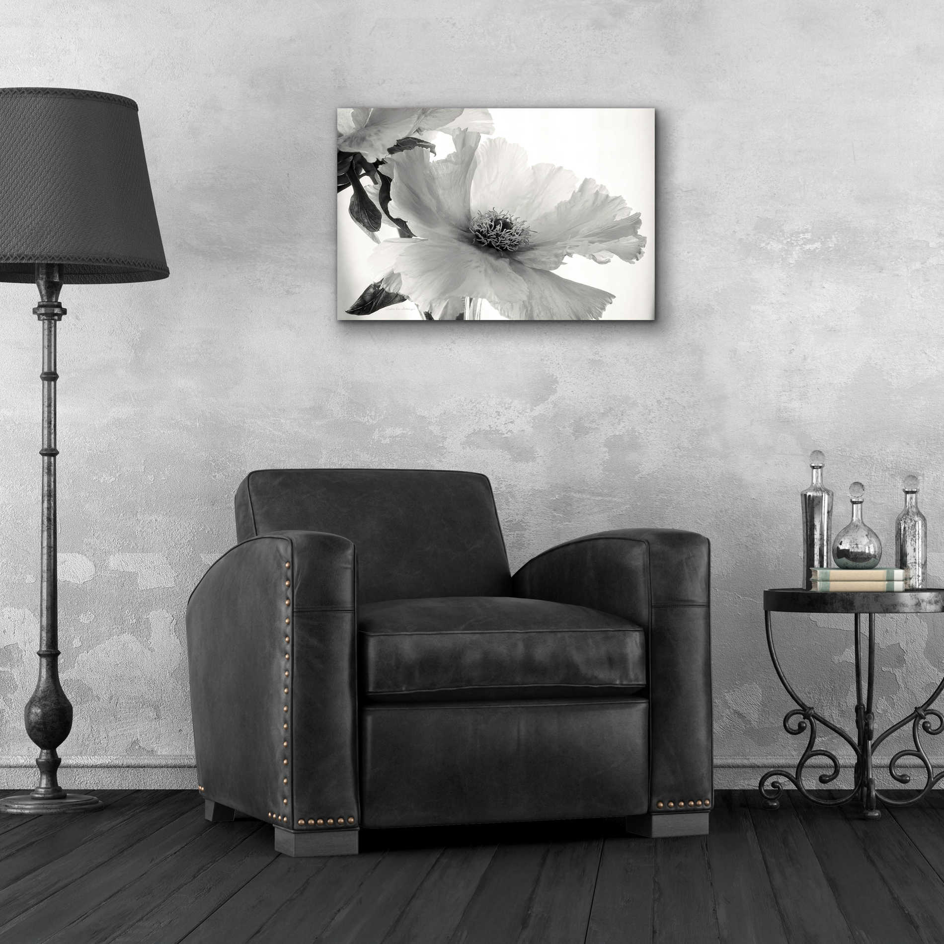 Epic Art 'Translucent Peony VIBW' by Debra Van Swearingen, Acrylic Glass Wall Art,24x16