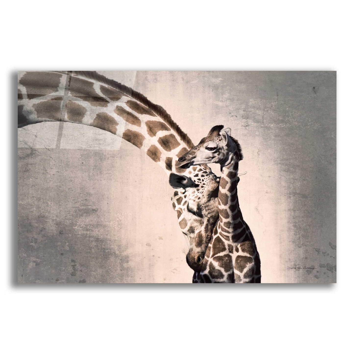 Epic Art 'Mother and Son' by Debra Van Swearingen, Acrylic Glass Wall Art