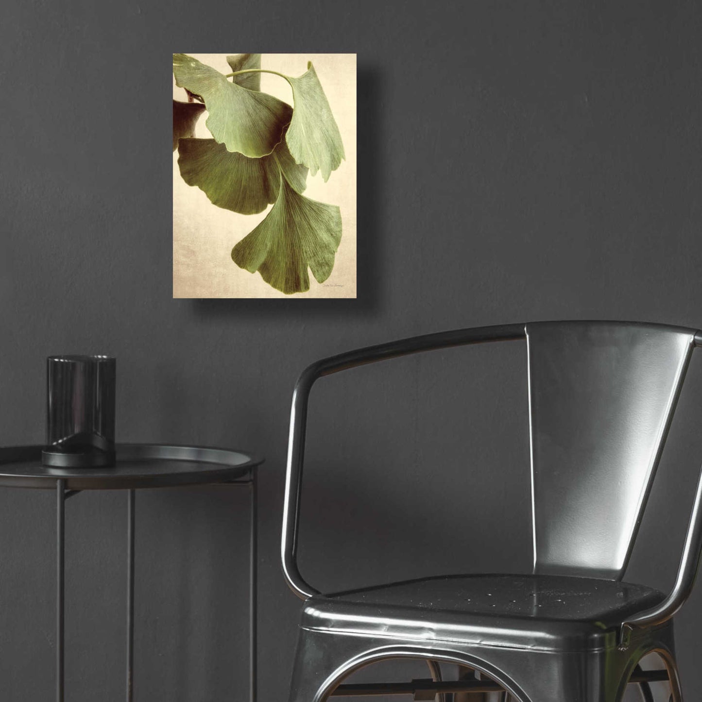 Epic Art 'Gingko Color' by Debra Van Swearingen, Acrylic Glass Wall Art,12x16