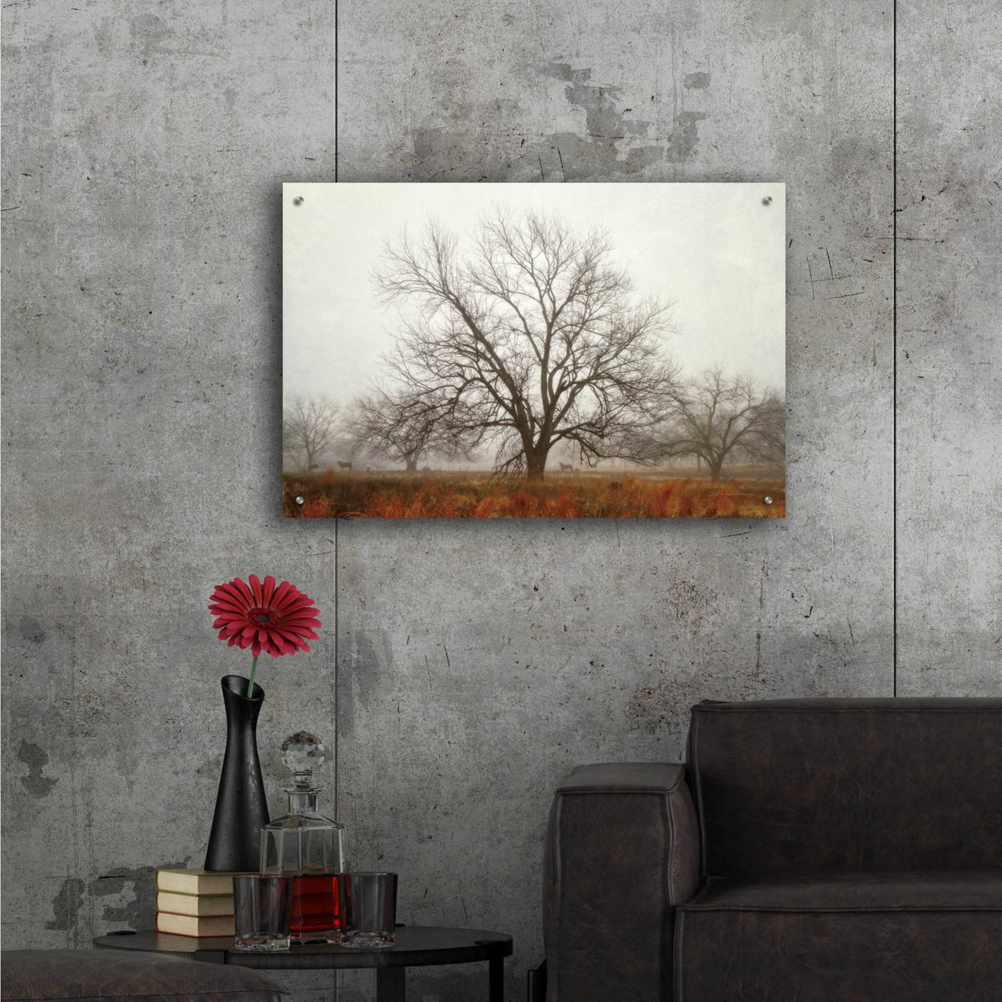 Epic Art 'Morning Calm I' by Debra Van Swearingen, Acrylic Glass Wall Art,36x24