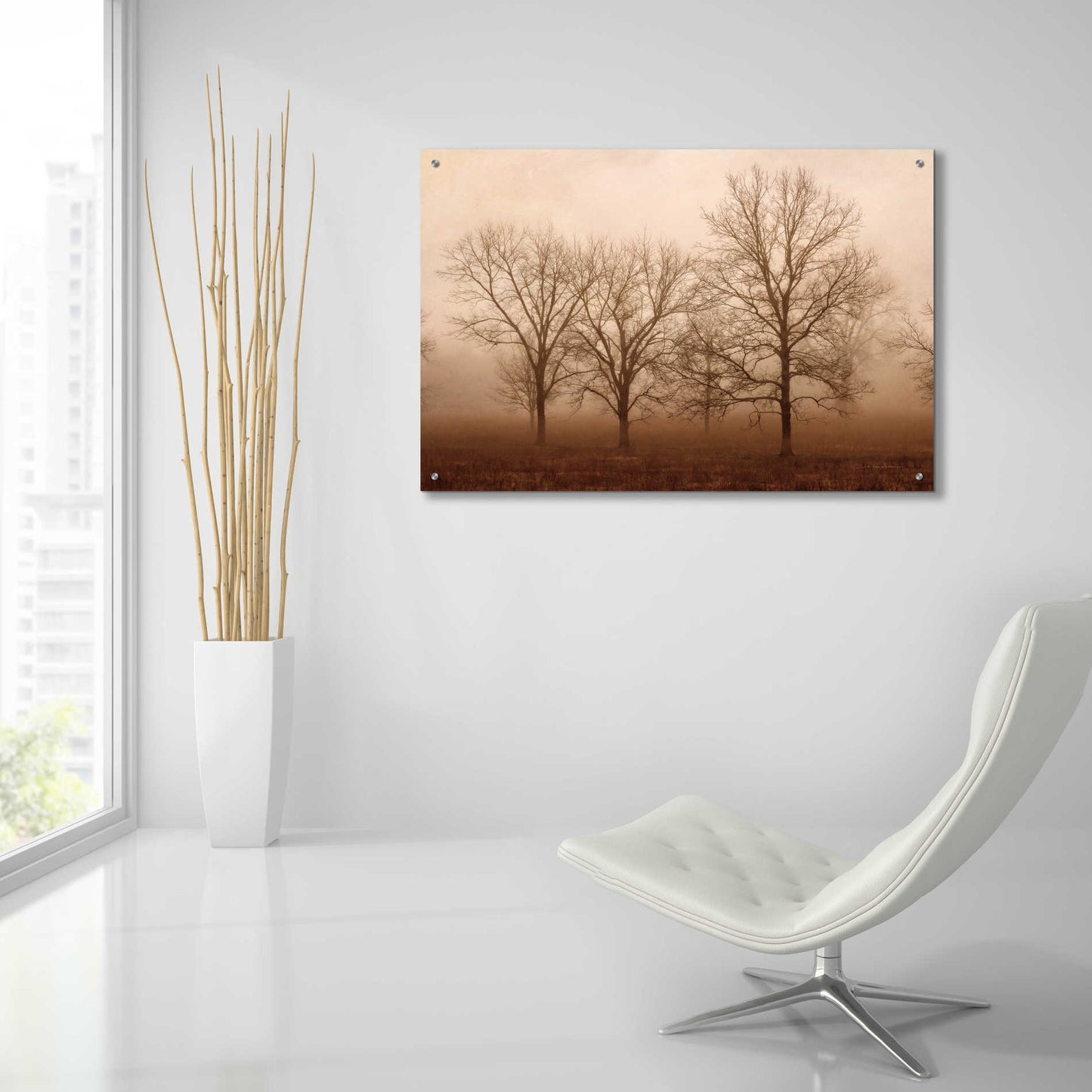 Epic Art 'Morning Calm III' by Debra Van Swearingen, Acrylic Glass Wall Art,36x24