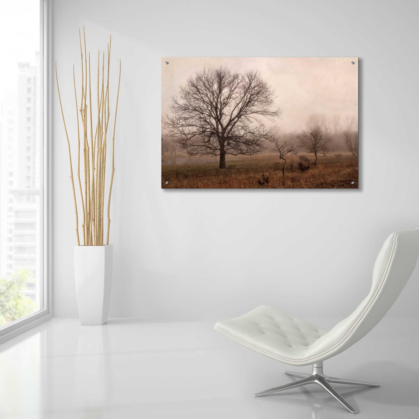 Epic Art 'Morning Calm IV' by Debra Van Swearingen, Acrylic Glass Wall Art,36x24