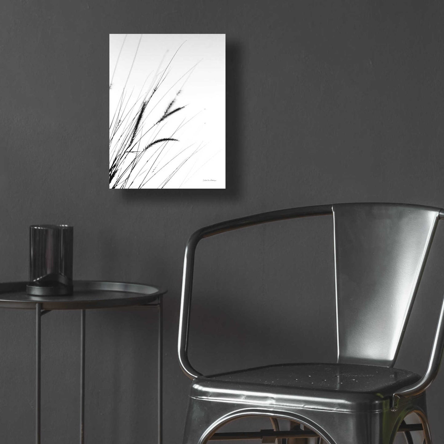 Epic Art 'Field Grasses I White' by Debra Van Swearingen, Acrylic Glass Wall Art,12x16