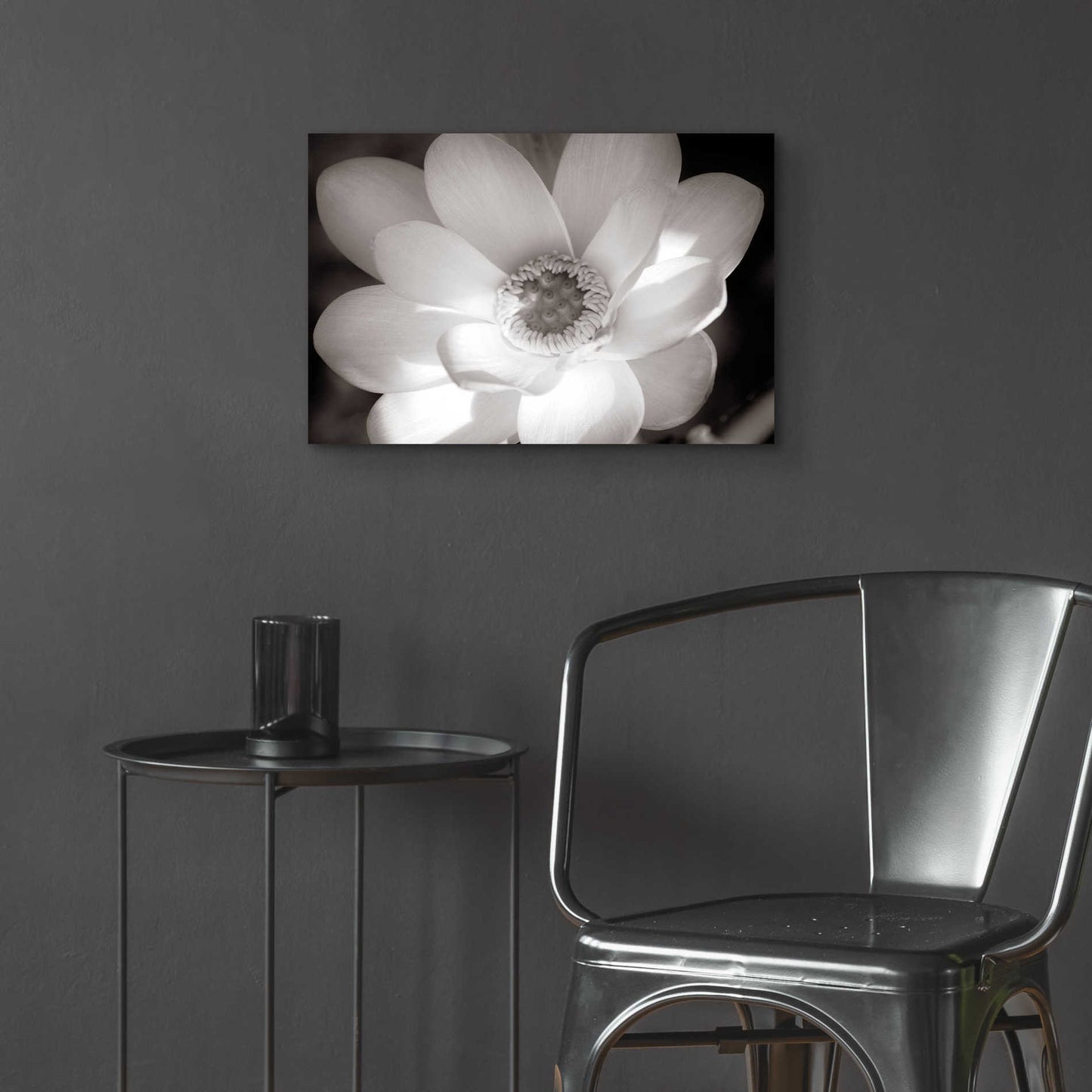 Epic Art 'Lotus Flower V' by Debra Van Swearingen, Acrylic Glass Wall Art,24x16