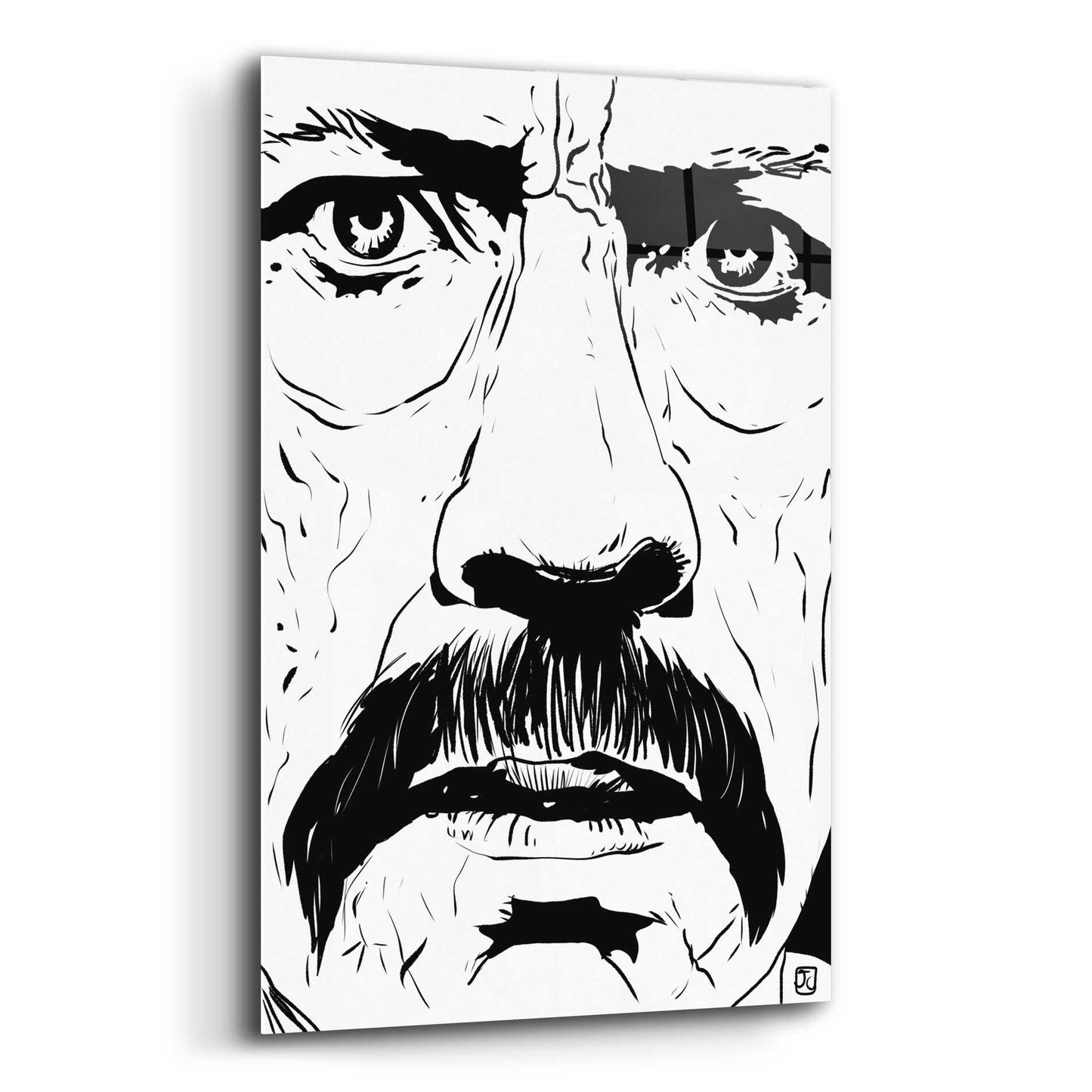 Epic Art 'Danny Trejo 2' by Giuseppe Cristiano, Acrylic Glass Wall Art,12x16