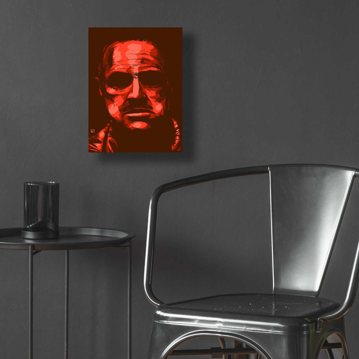 Epic Art 'Don Vito Corleone' by Giuseppe Cristiano, Acrylic Glass Wall Art,12x16