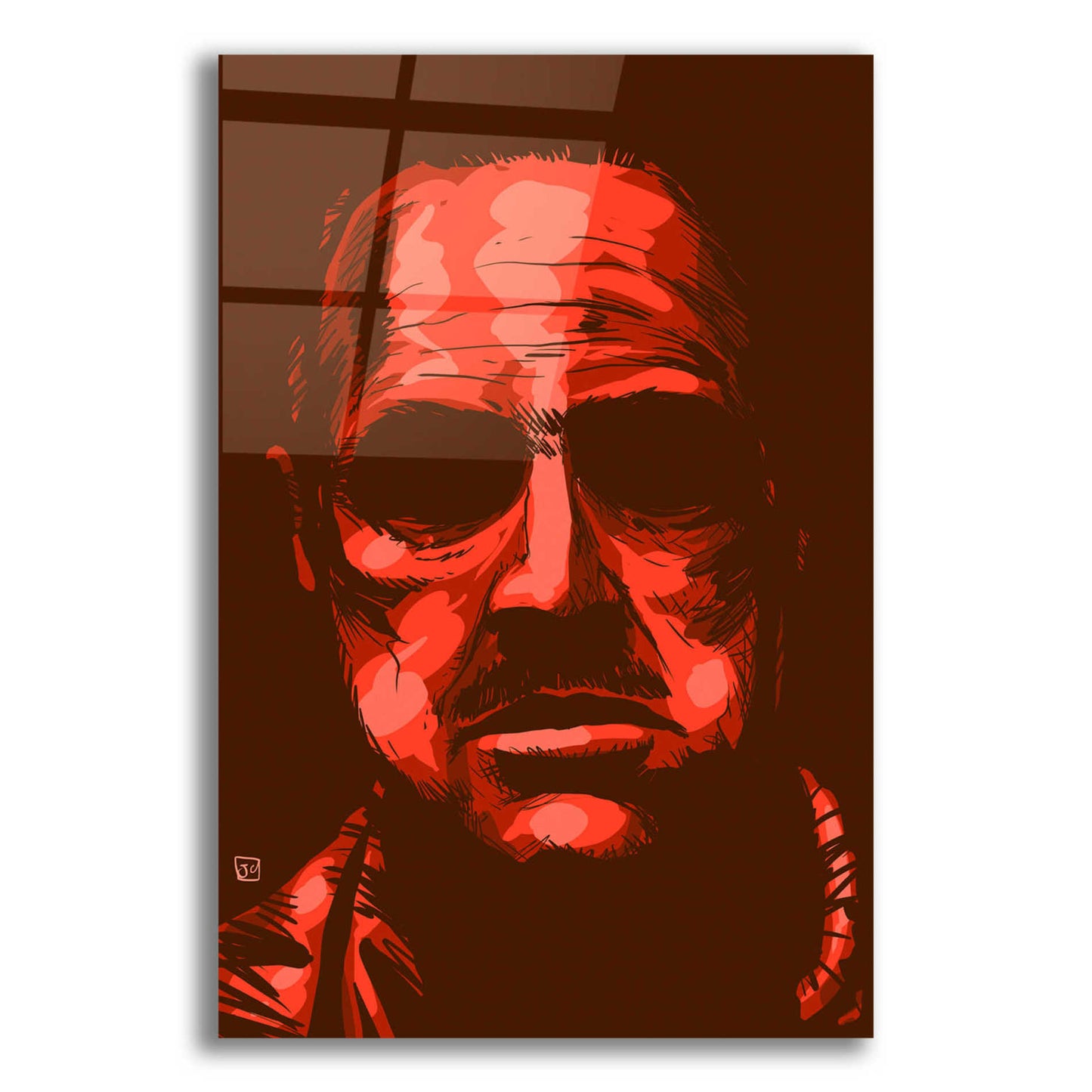 Epic Art 'Don Vito Corleone' by Giuseppe Cristiano, Acrylic Glass Wall Art,12x16