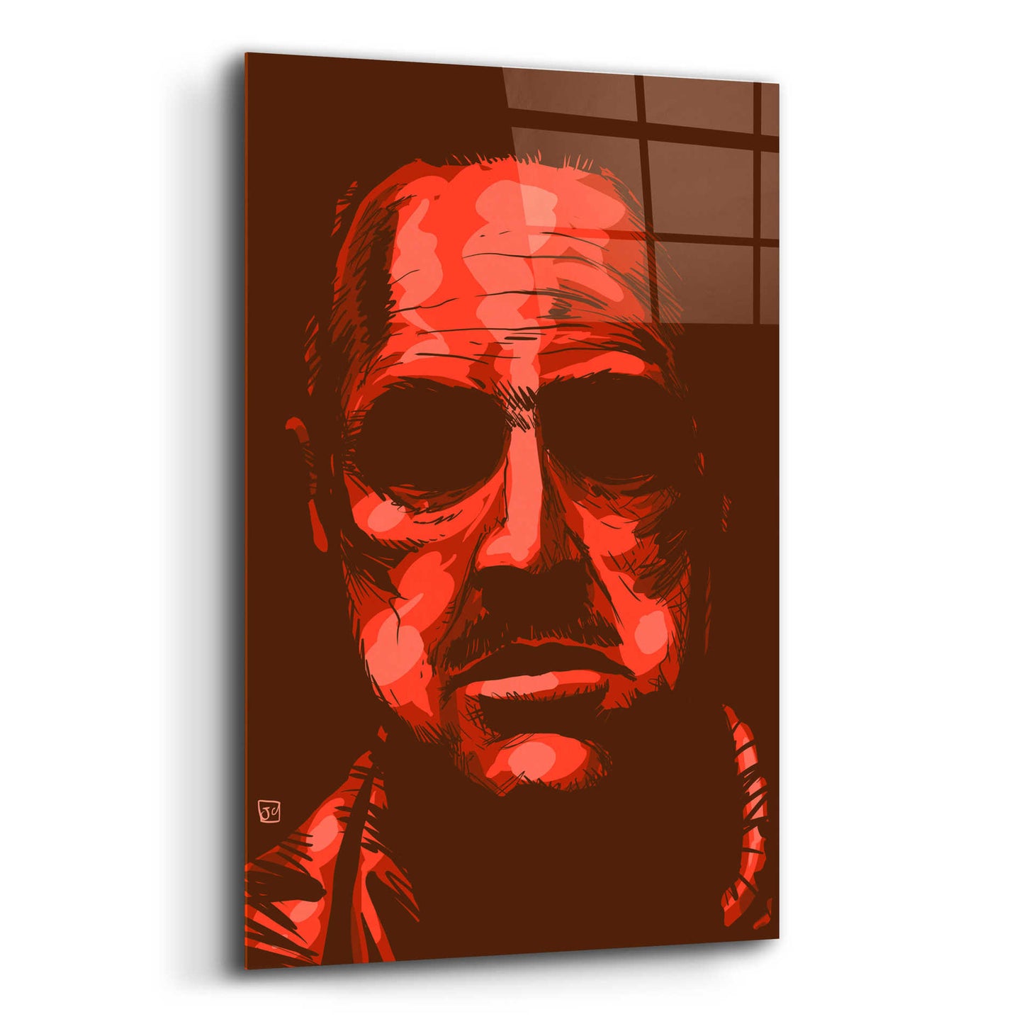 Epic Art 'Don Vito Corleone' by Giuseppe Cristiano, Acrylic Glass Wall Art,16x24