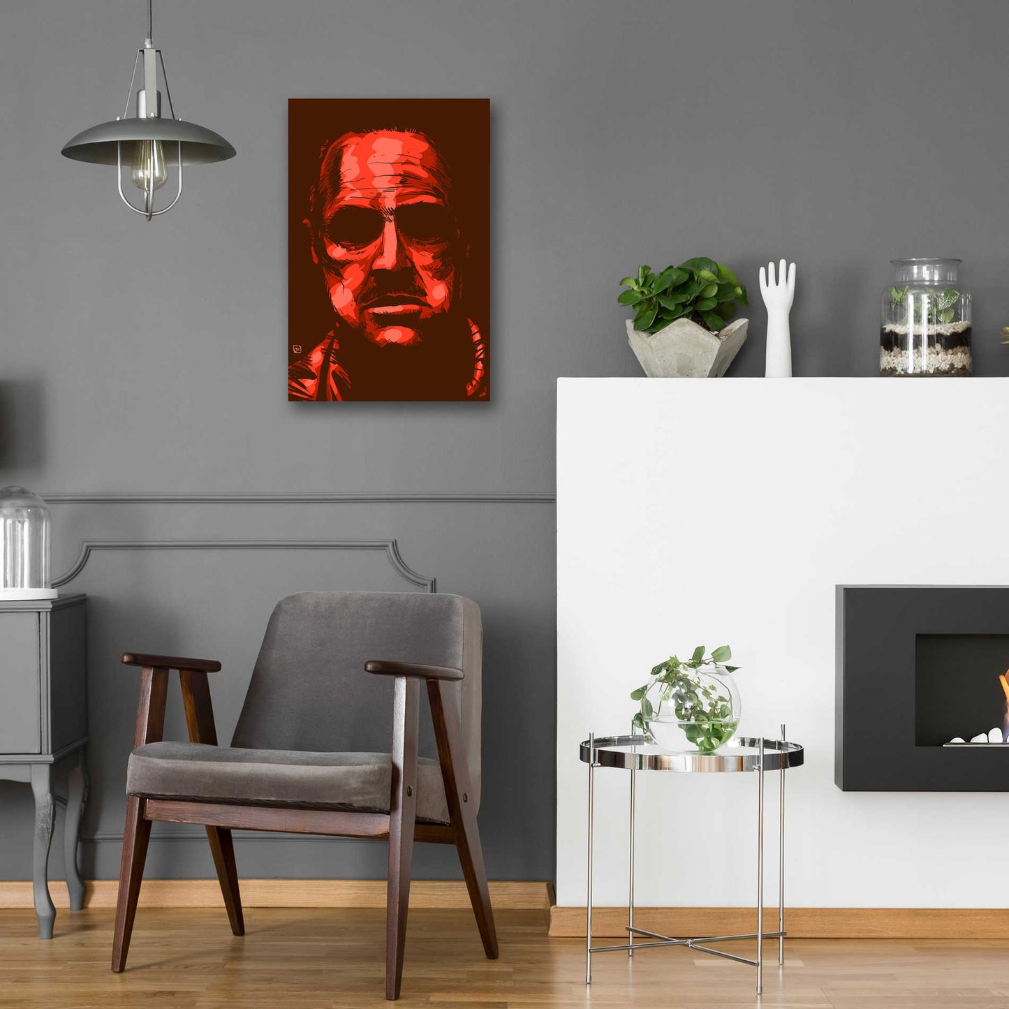 Epic Art 'Don Vito Corleone' by Giuseppe Cristiano, Acrylic Glass Wall Art,16x24