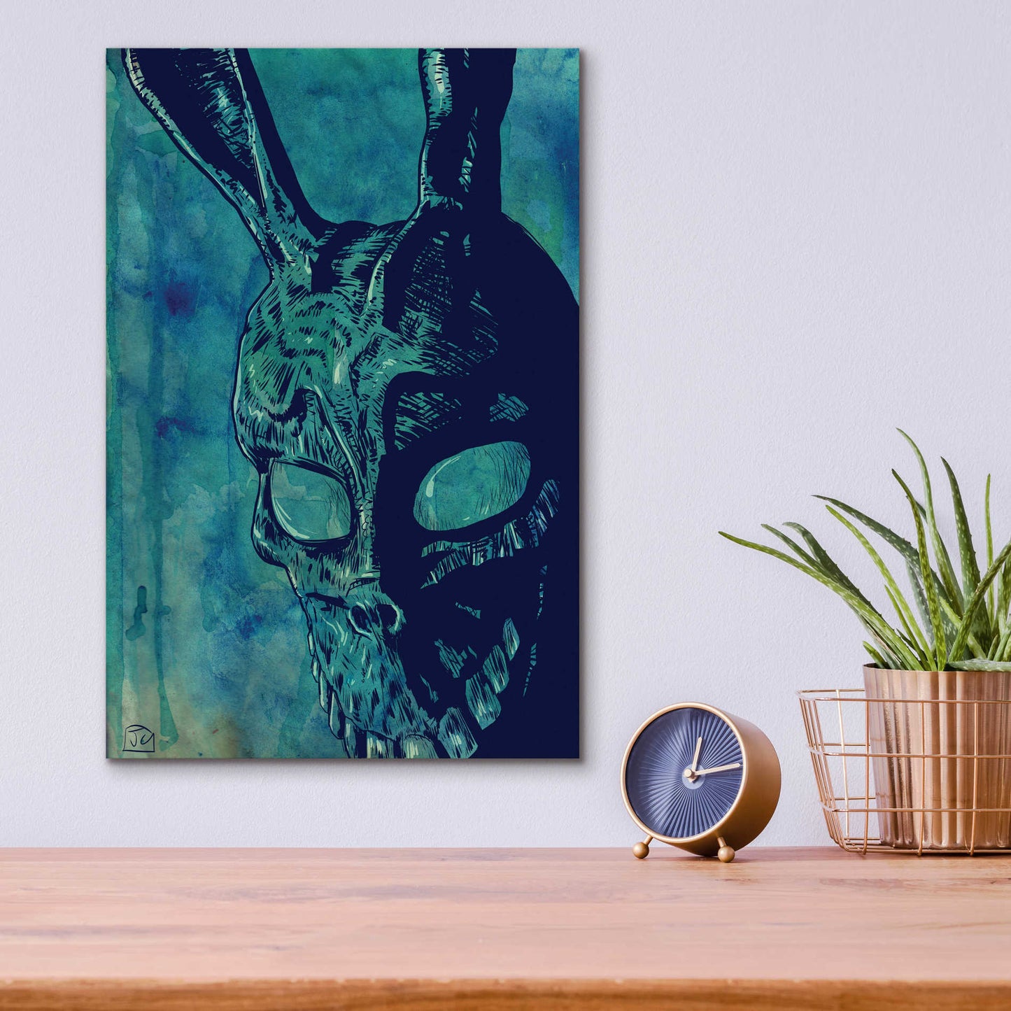 Epic Art 'Donnie Darko' by Giuseppe Cristiano, Acrylic Glass Wall Art,12x16