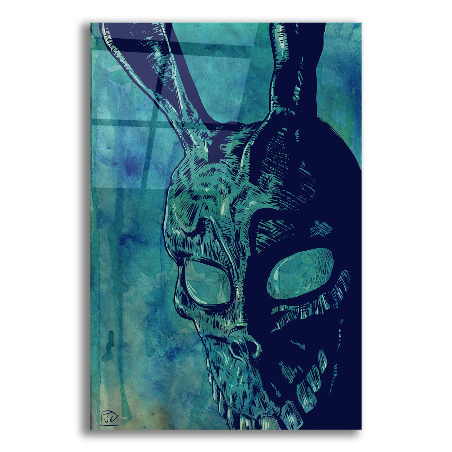 Epic Art 'Donnie Darko' by Giuseppe Cristiano, Acrylic Glass Wall Art,16x24