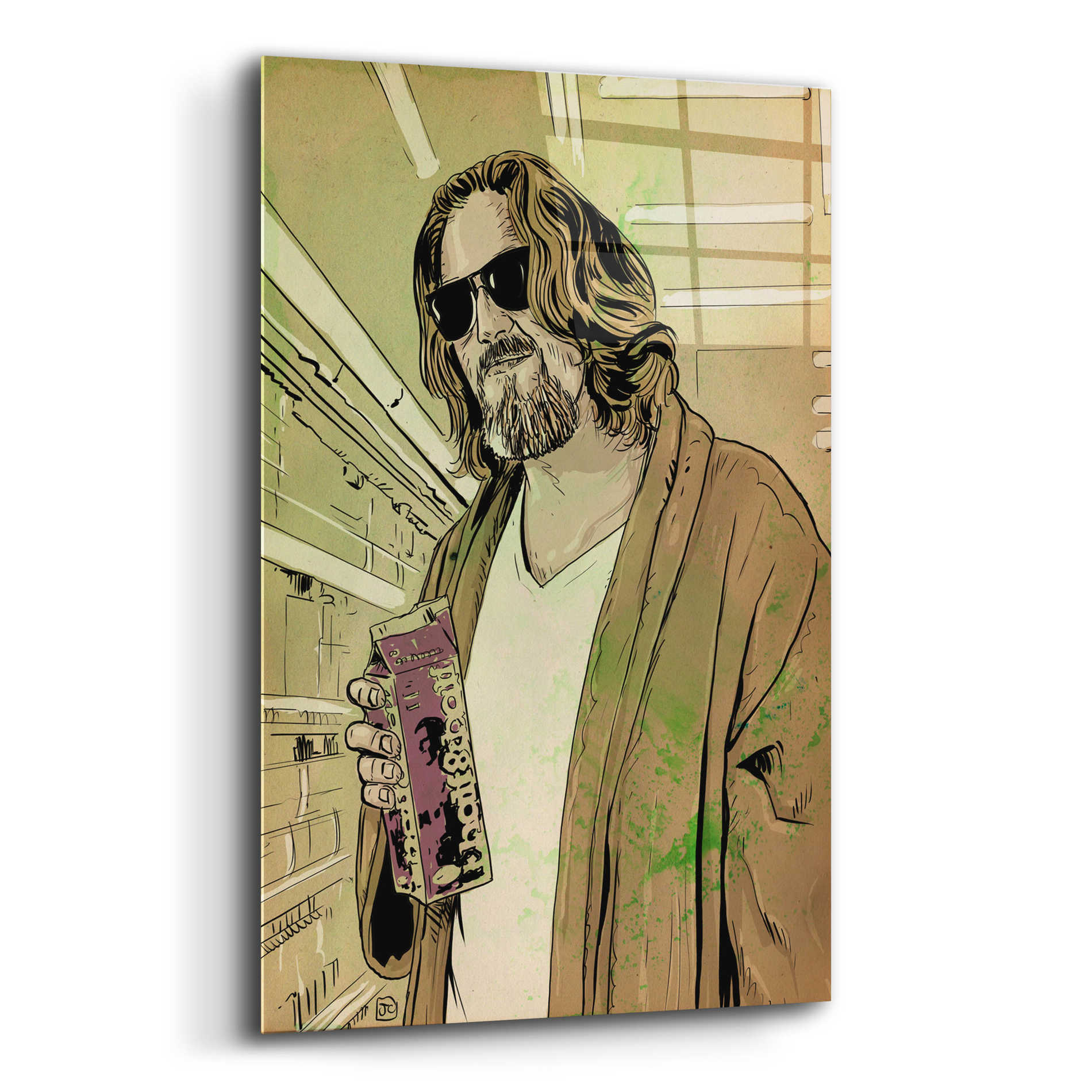 Outlet painting- The Dude