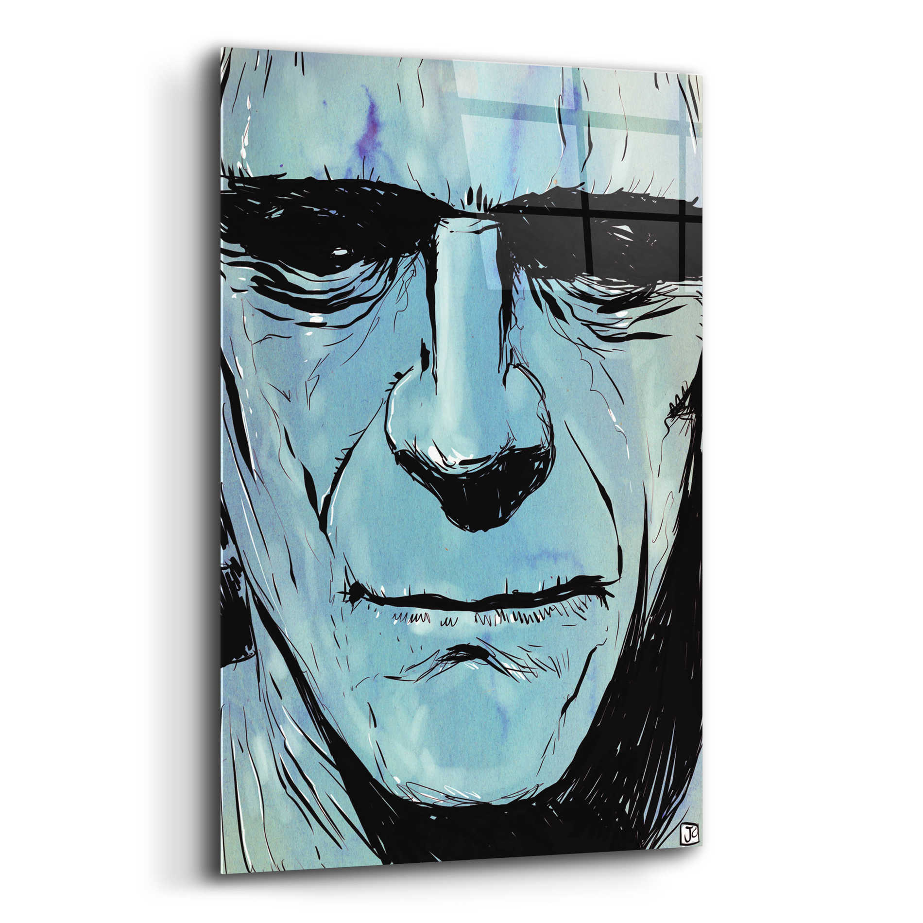 Epic Art 'Frankenstein' by Giuseppe Cristiano, Acrylic Glass Wall Art,12x16