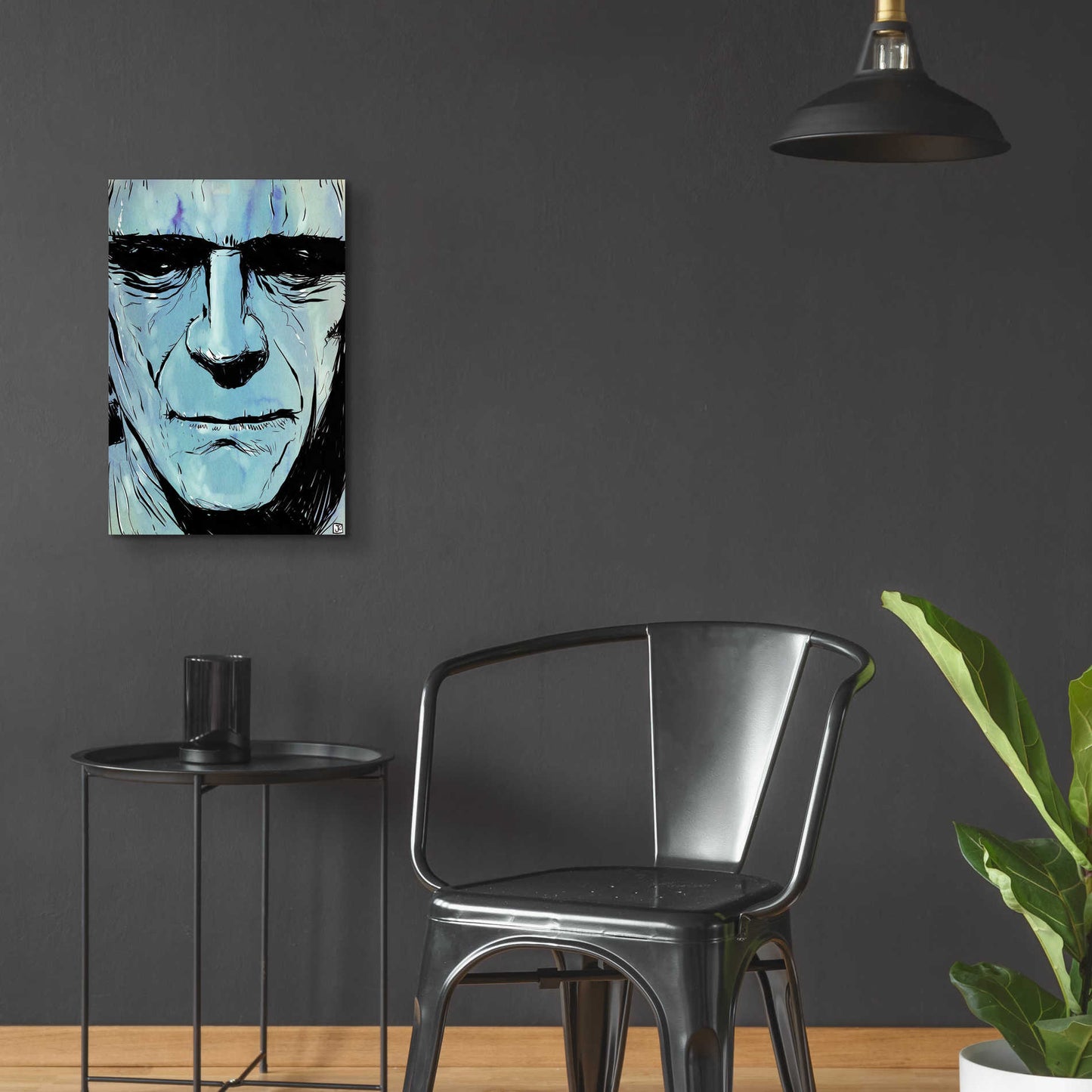 Epic Art 'Frankenstein' by Giuseppe Cristiano, Acrylic Glass Wall Art,16x24