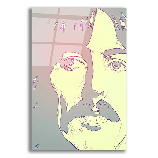 Epic Art 'George Harrison' by Giuseppe Cristiano, Acrylic Glass Wall Art