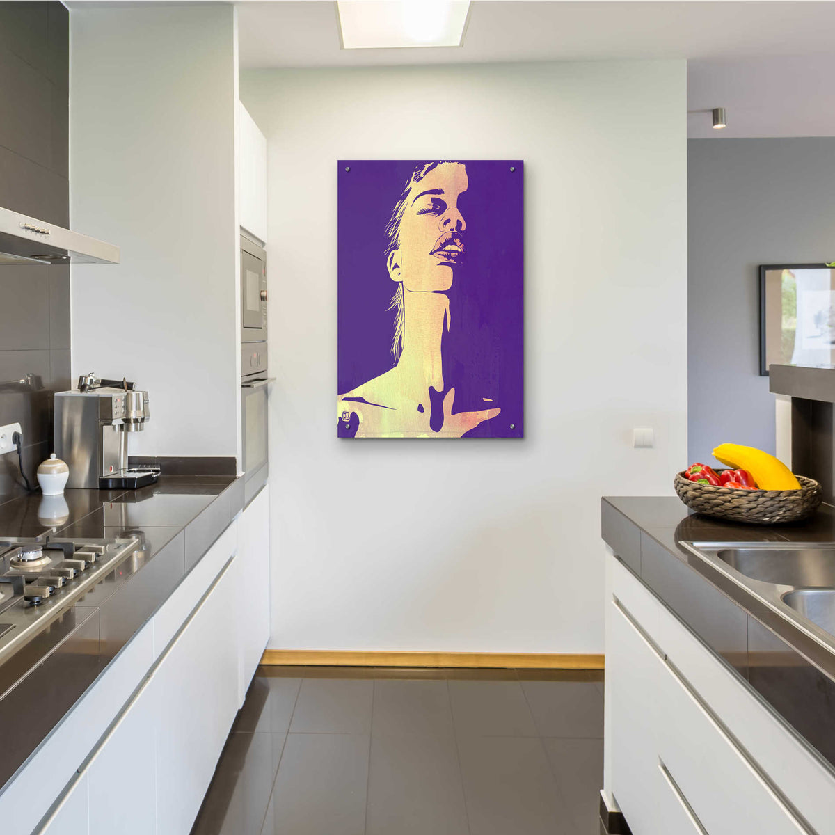 Epic Art 'Neck' by Giuseppe Cristiano, Acrylic Glass Wall Art,24x36