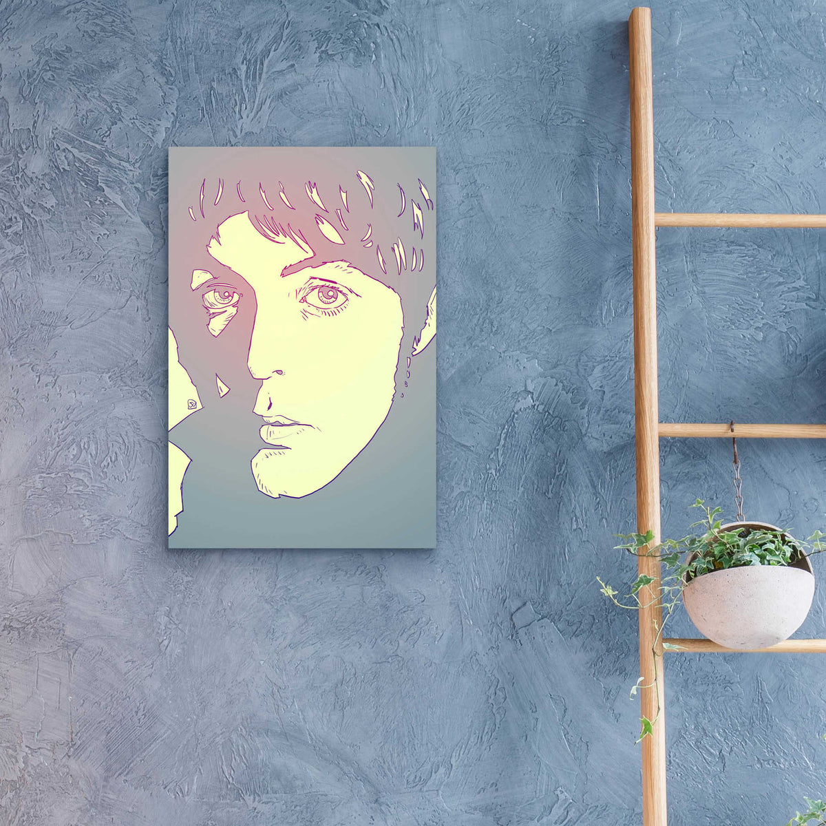Epic Art 'Paul' by Giuseppe Cristiano, Acrylic Glass Wall Art,16x24