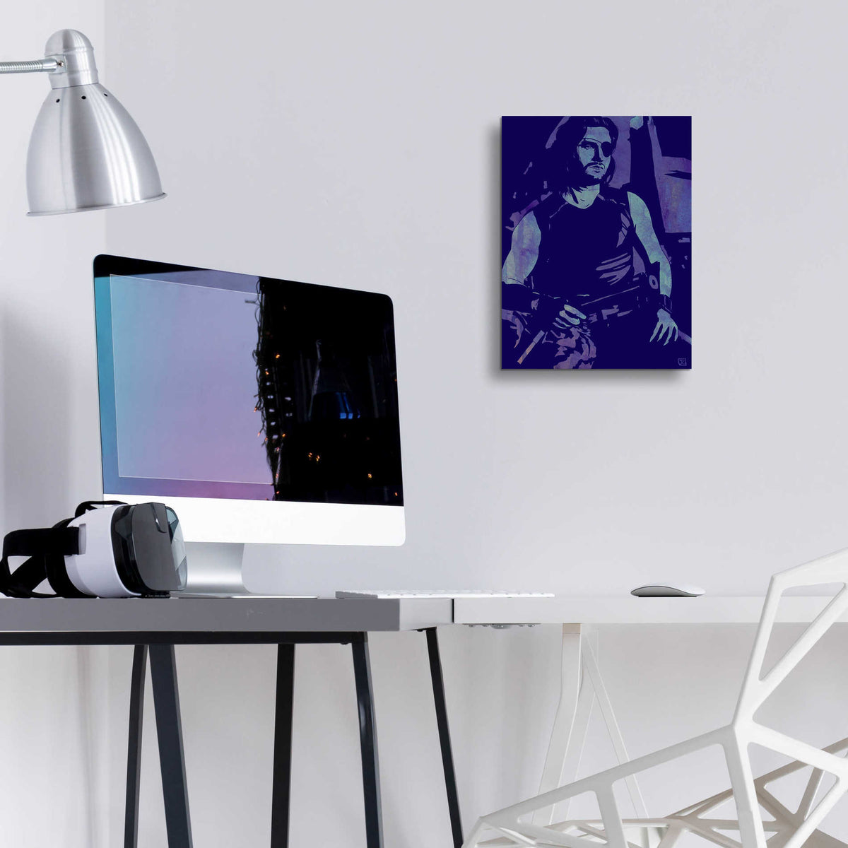Epic Art 'Plinsken' by Giuseppe Cristiano, Acrylic Glass Wall Art,12x16