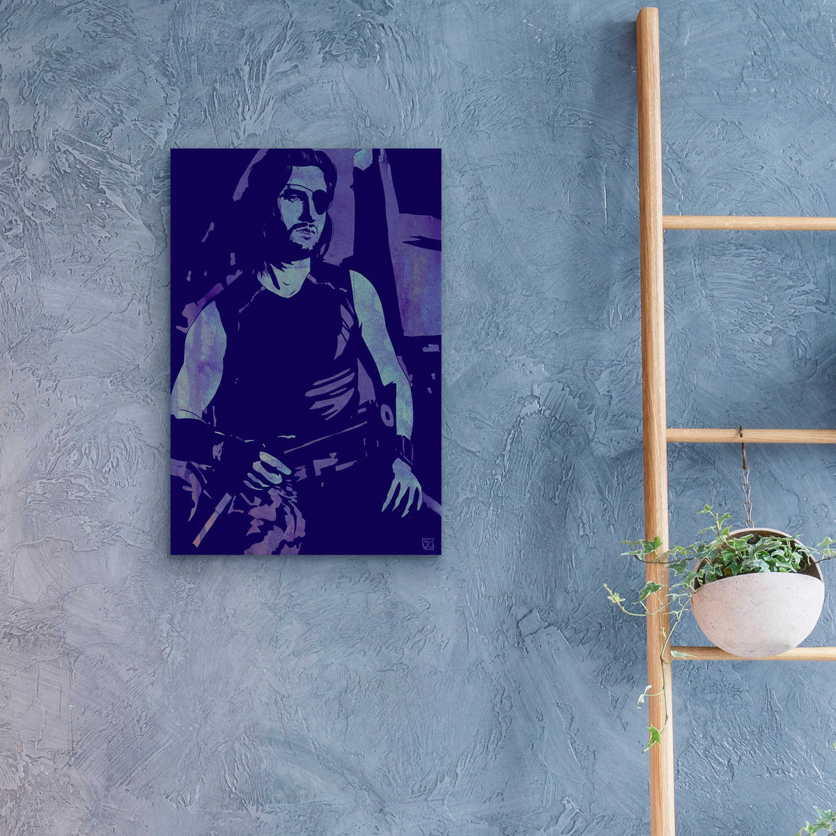 Epic Art 'Plinsken' by Giuseppe Cristiano, Acrylic Glass Wall Art,16x24