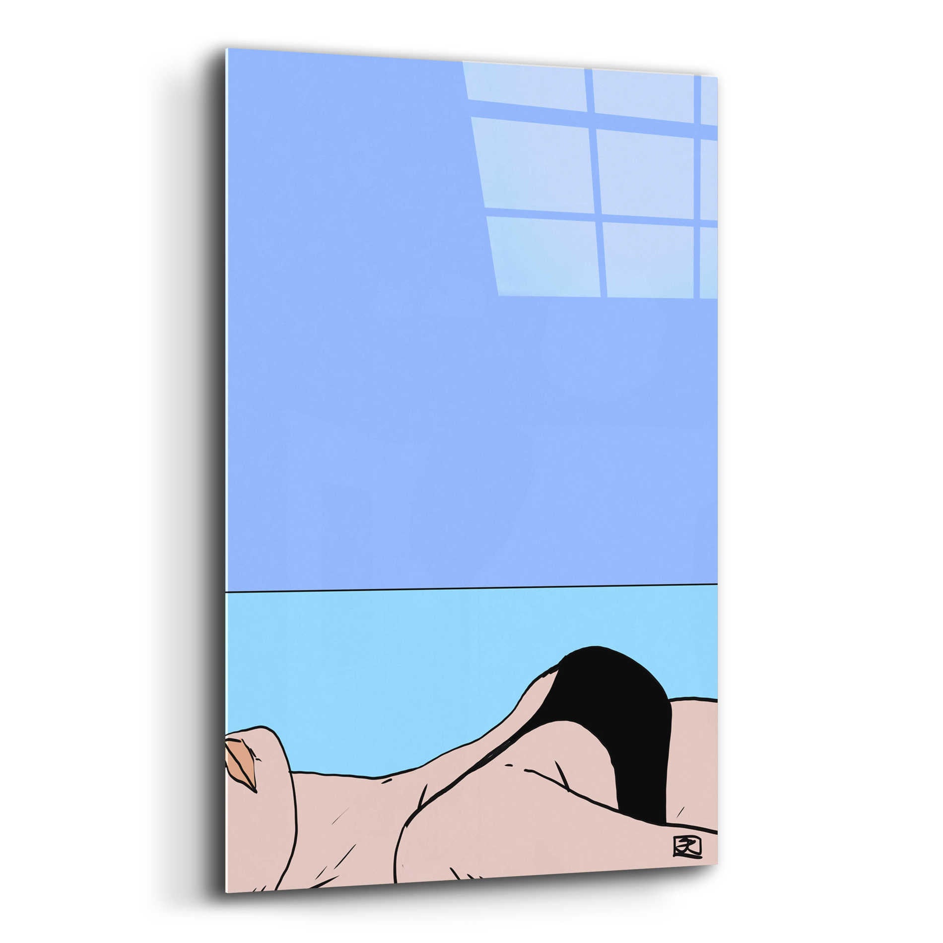 Epic Art 'Sea II' by Giuseppe Cristiano, Acrylic Glass Wall Art,12x16