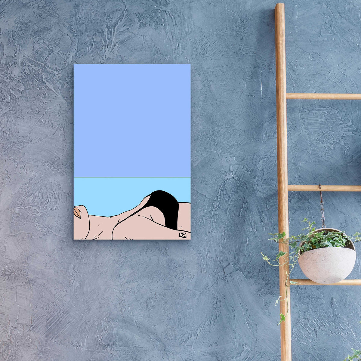 Epic Art 'Sea II' by Giuseppe Cristiano, Acrylic Glass Wall Art,16x24