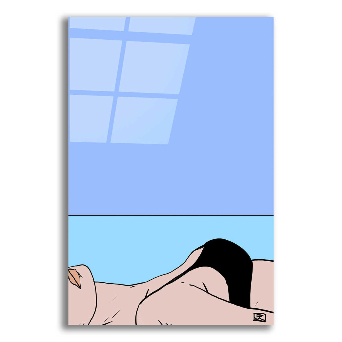 Epic Art 'Sea II' by Giuseppe Cristiano, Acrylic Glass Wall Art