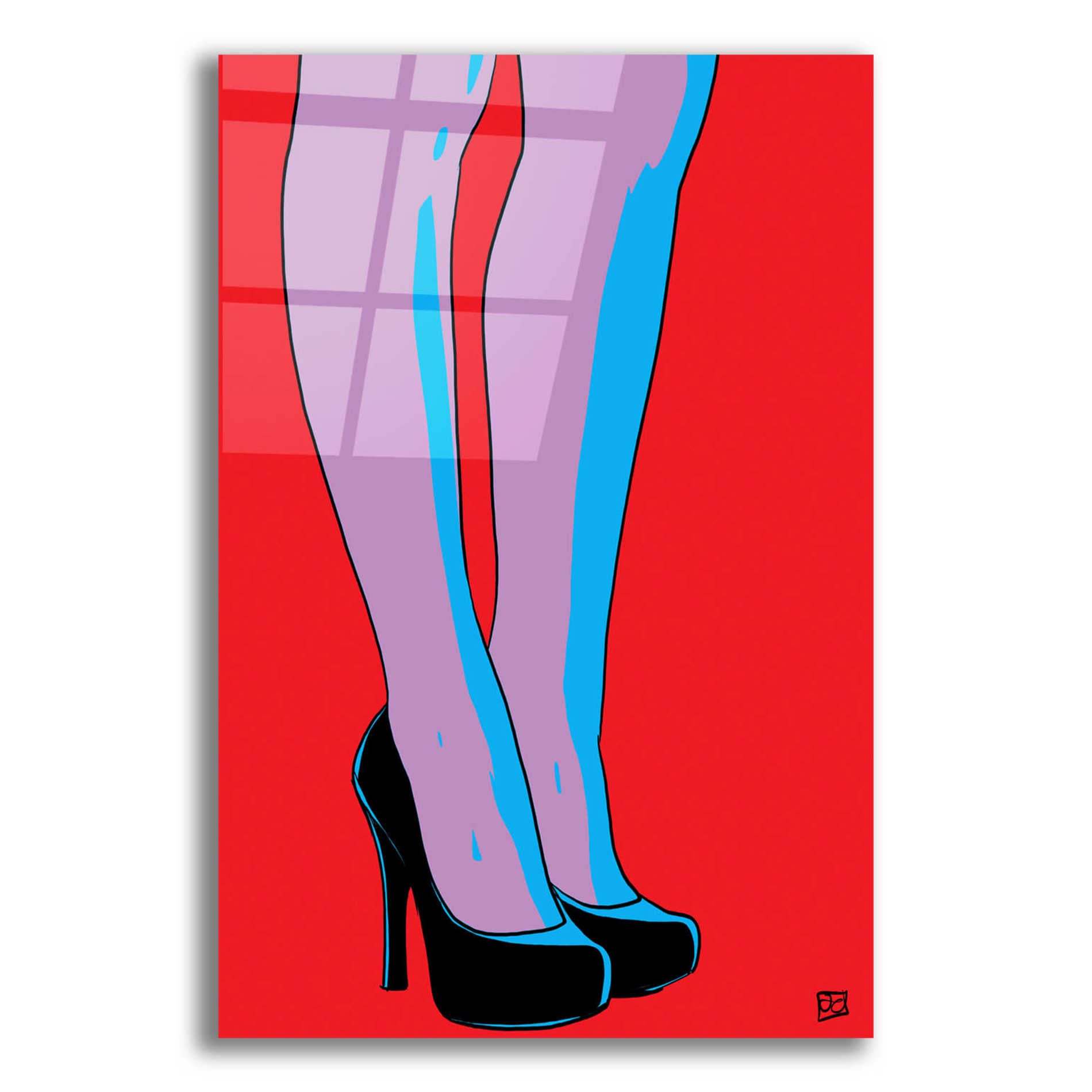 Epic Art 'Shoes IX' by Giuseppe Cristiano, Acrylic Glass Wall Art,12x16